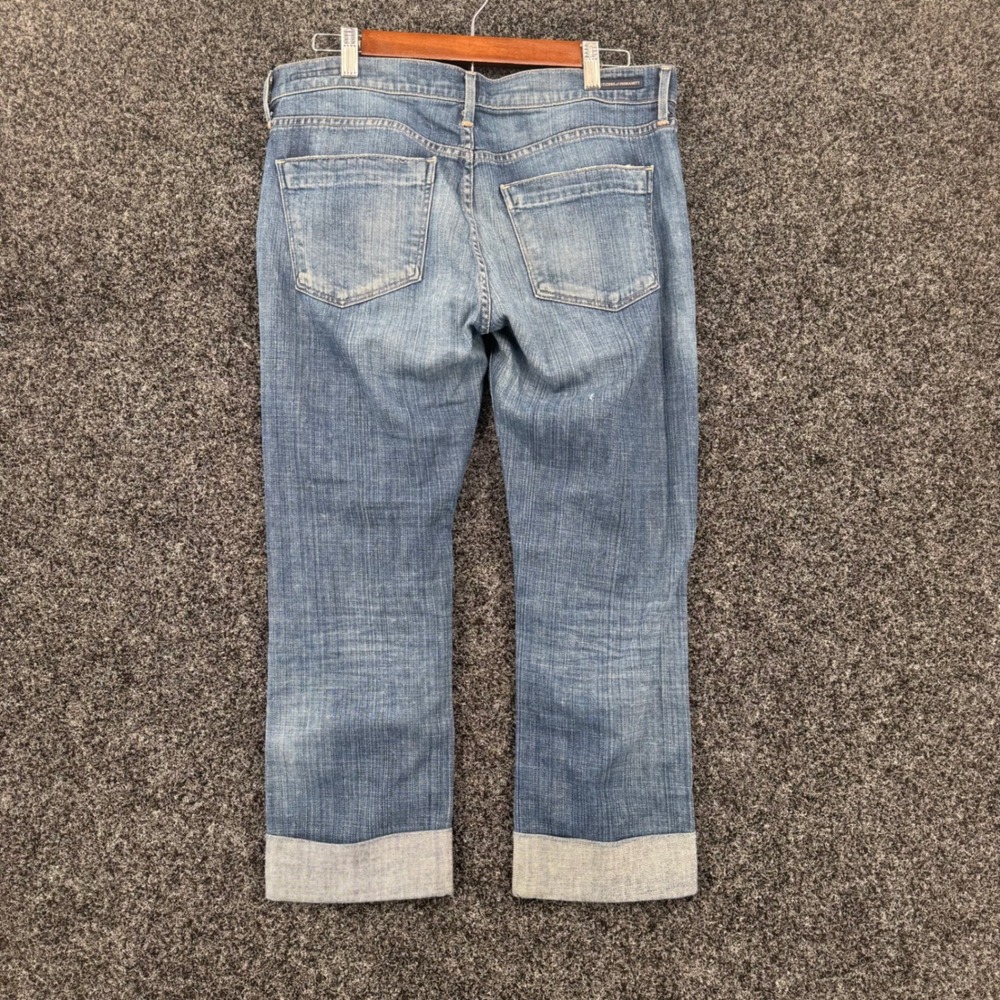Citizens of Humanity Dani Cropped Straight Leg Jeans Blue Medium Wash 1386-901 - Picture 6 of 11